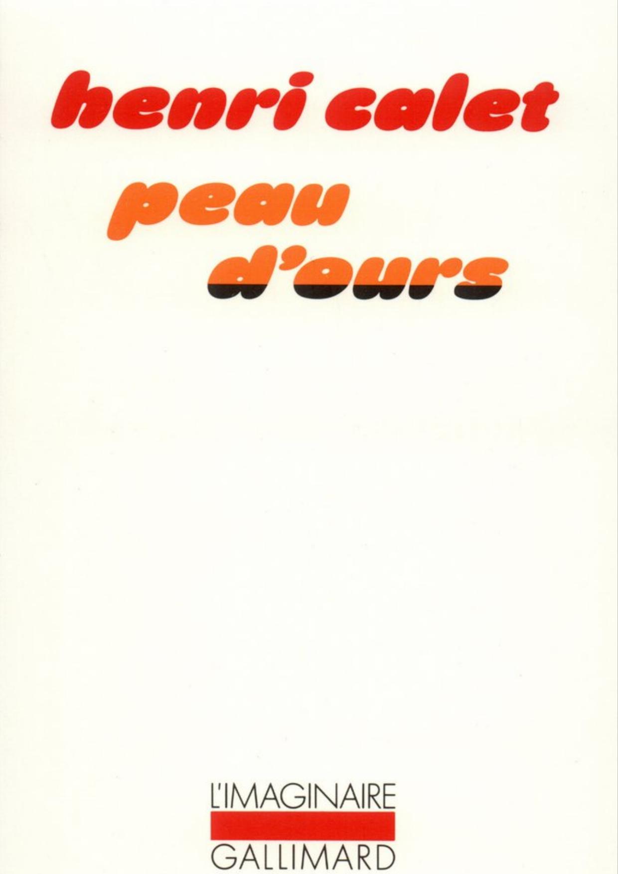 Peau d'ours