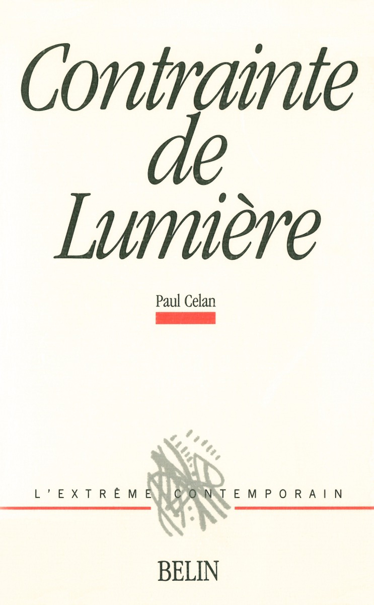 Contrainte de lumière (edition bilingue)