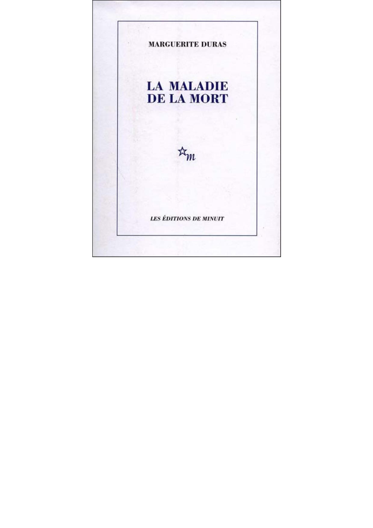 La maladie de la mort