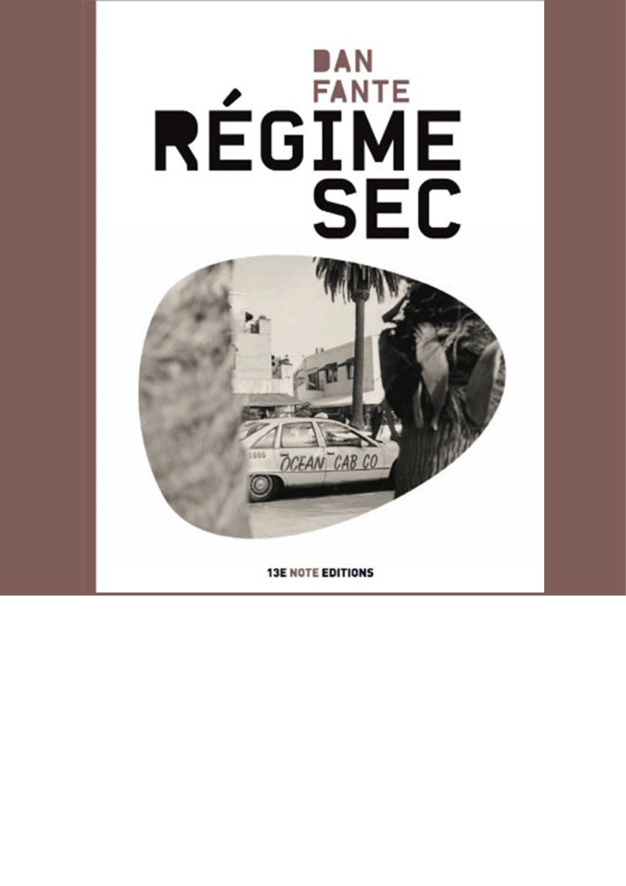 Régime sec