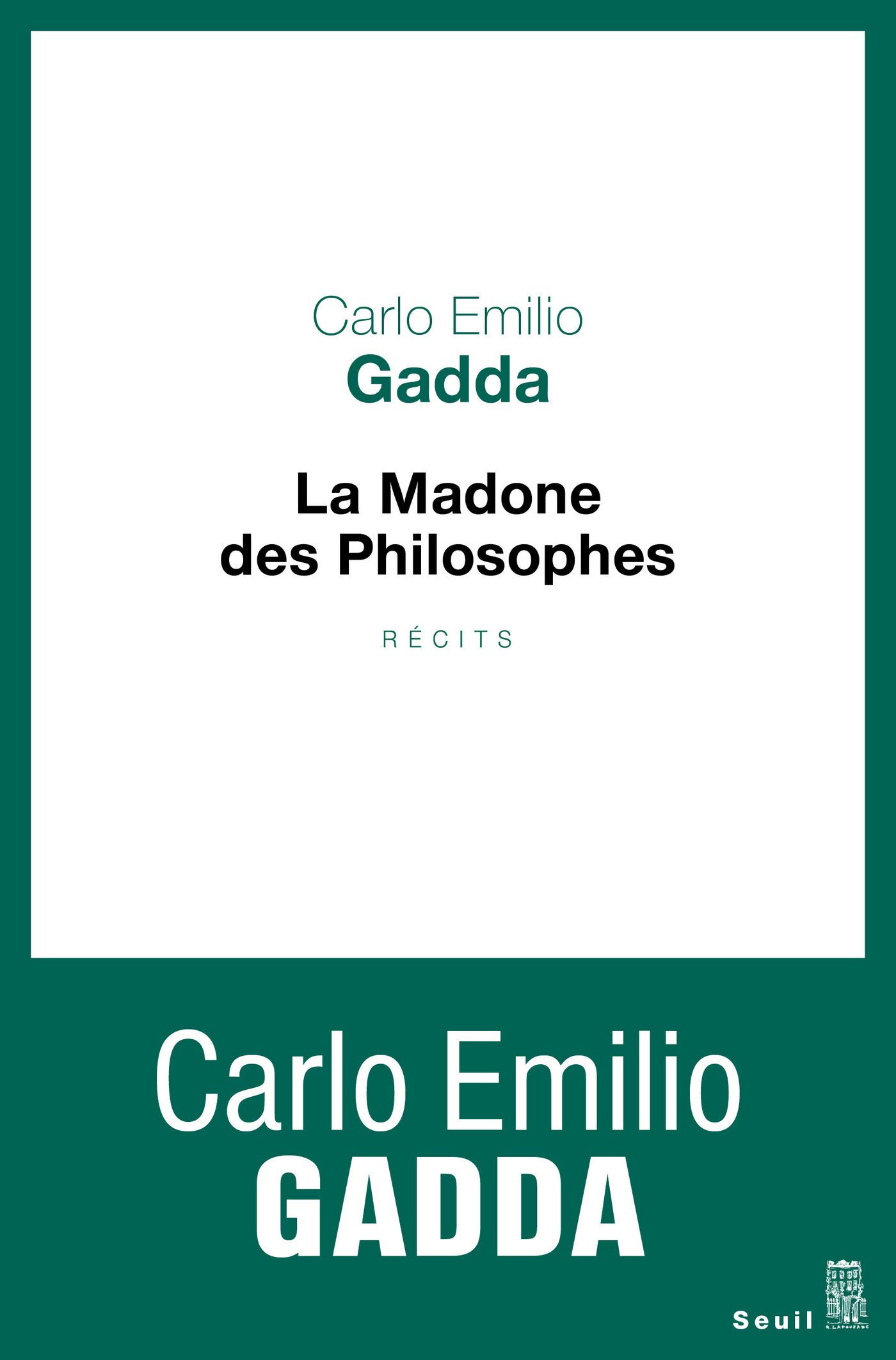 La Madone des philosophes. Récits (CADRE VERT)