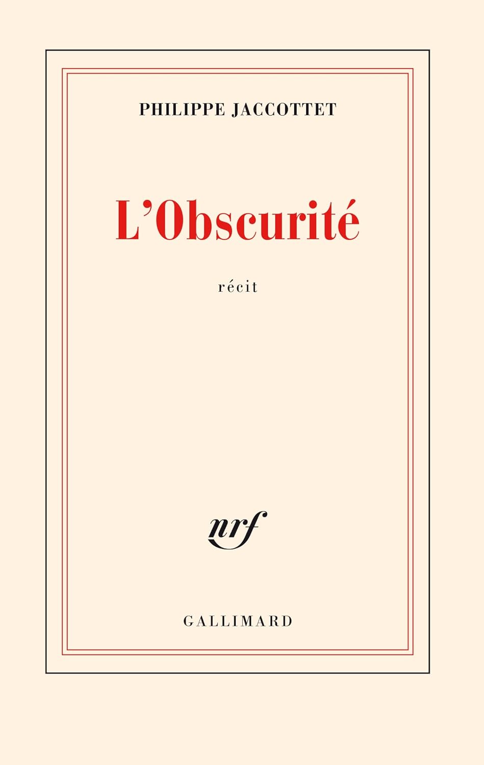 L'Obscurité