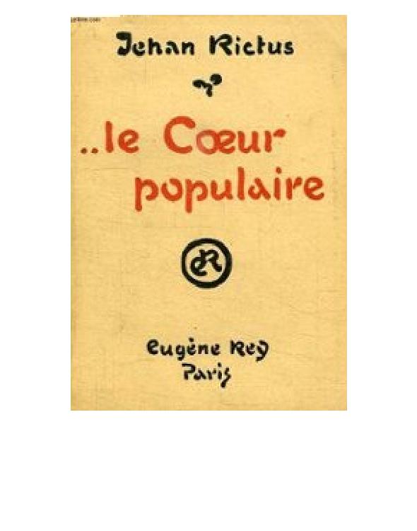 le coeur populaire