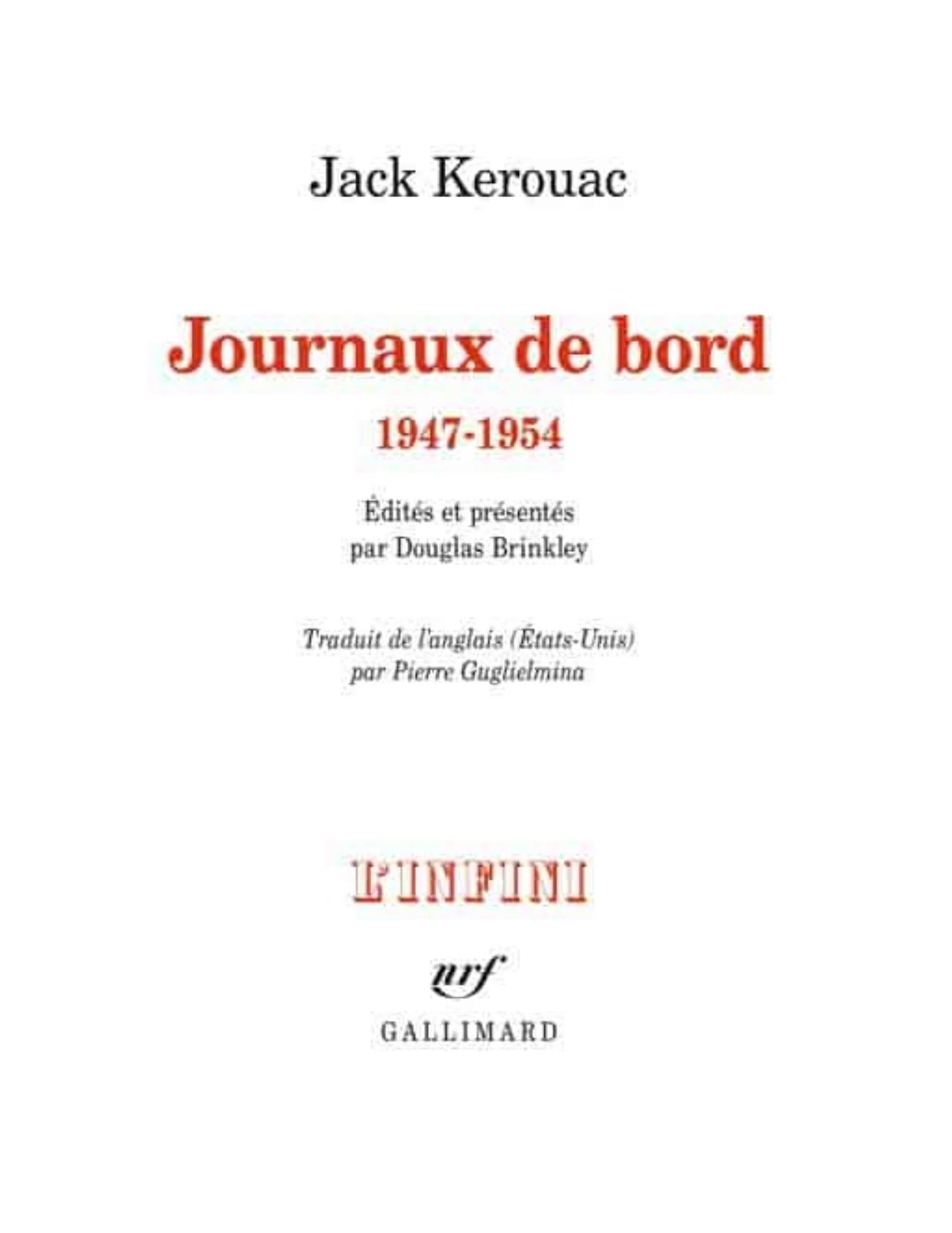 Journaux de bord