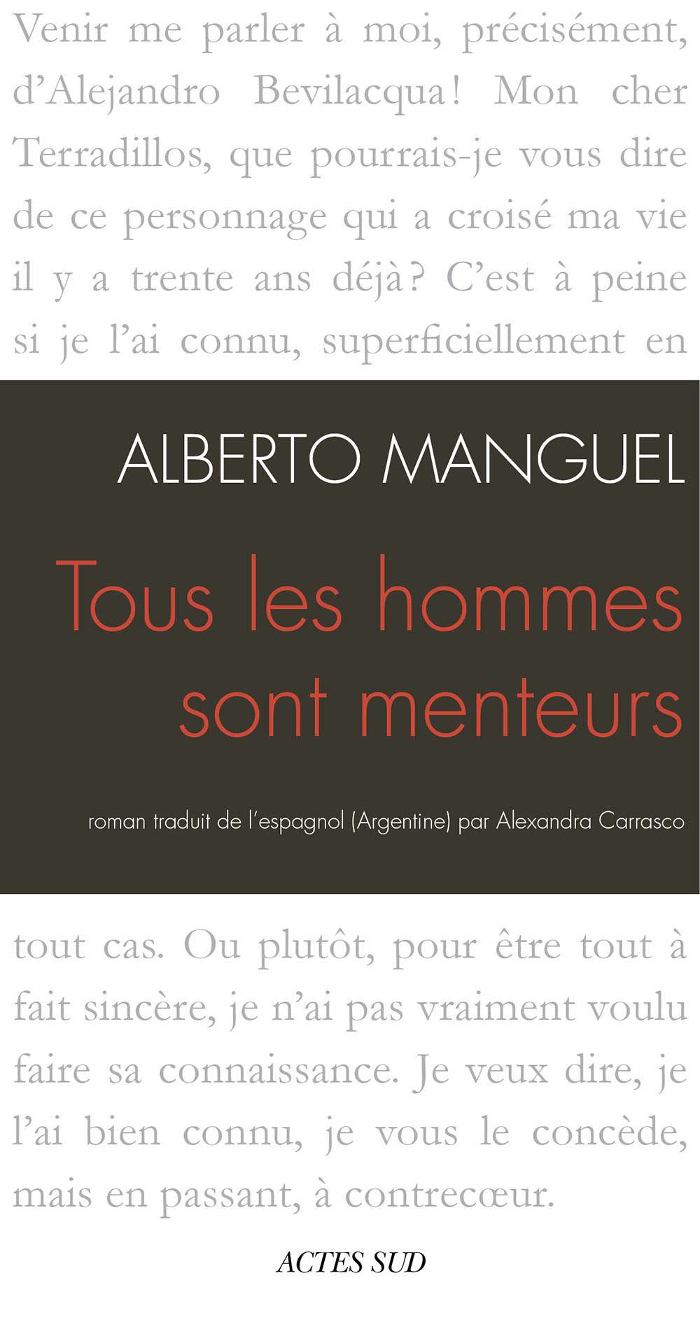 Tous les hommes sont menteurs