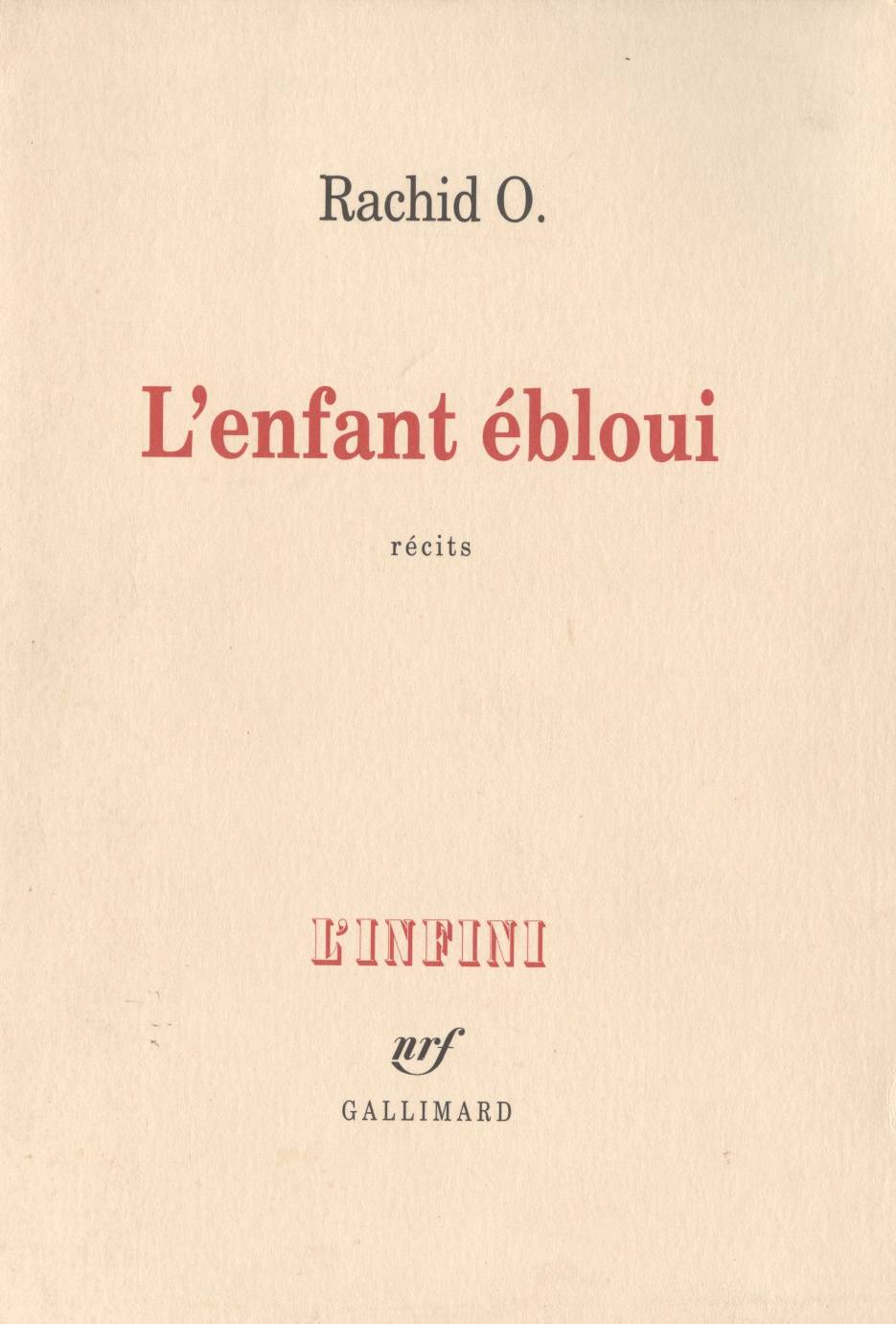 L'Enfant ébloui