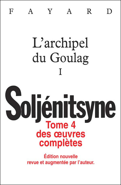 L'Archipel du Goulag tome 1