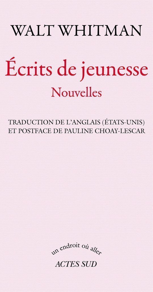 Ecrits de jeunesse