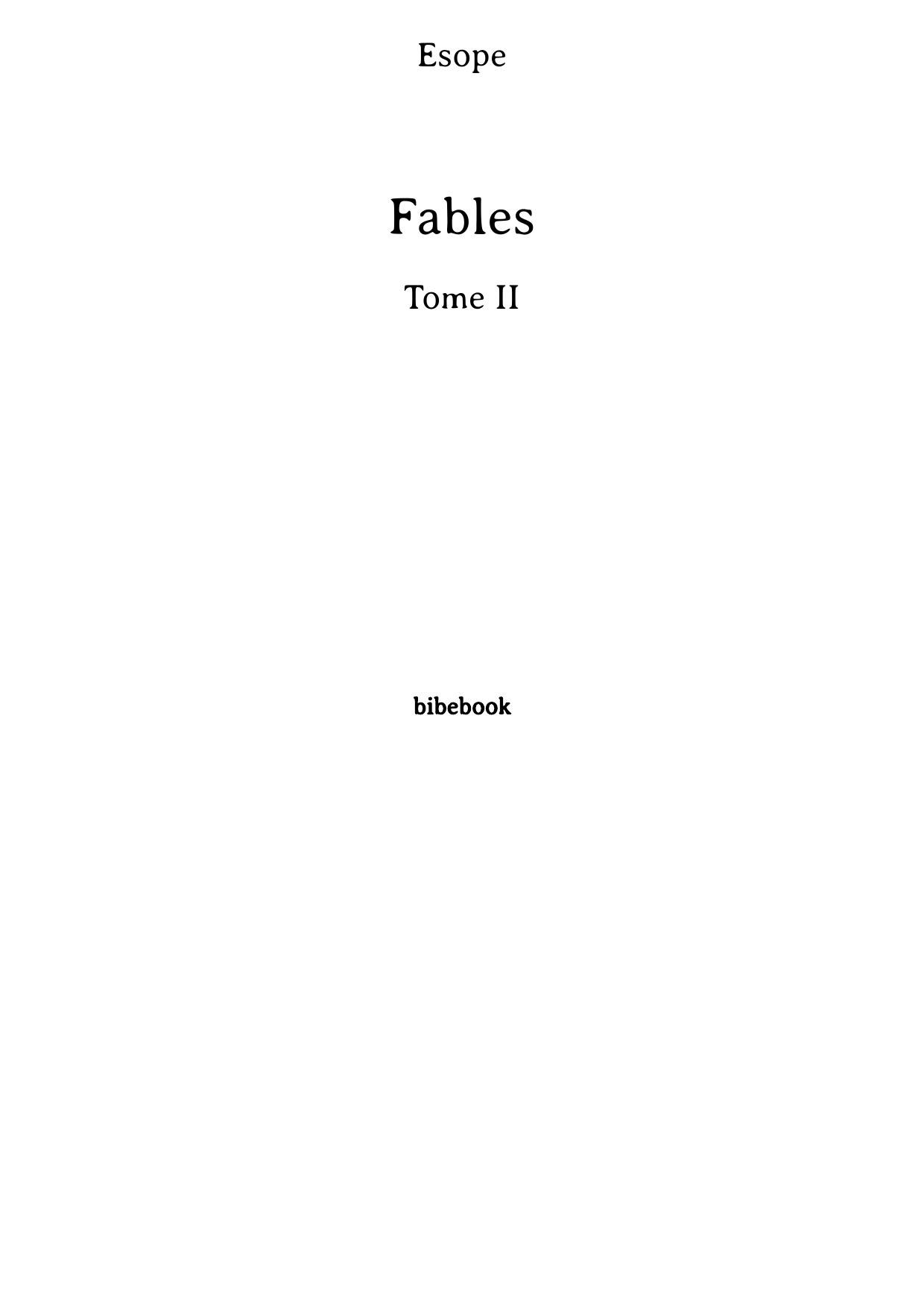 Fables - Tome II