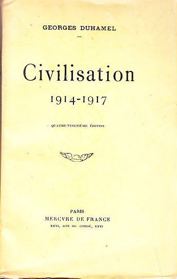 1918 - Civilisation