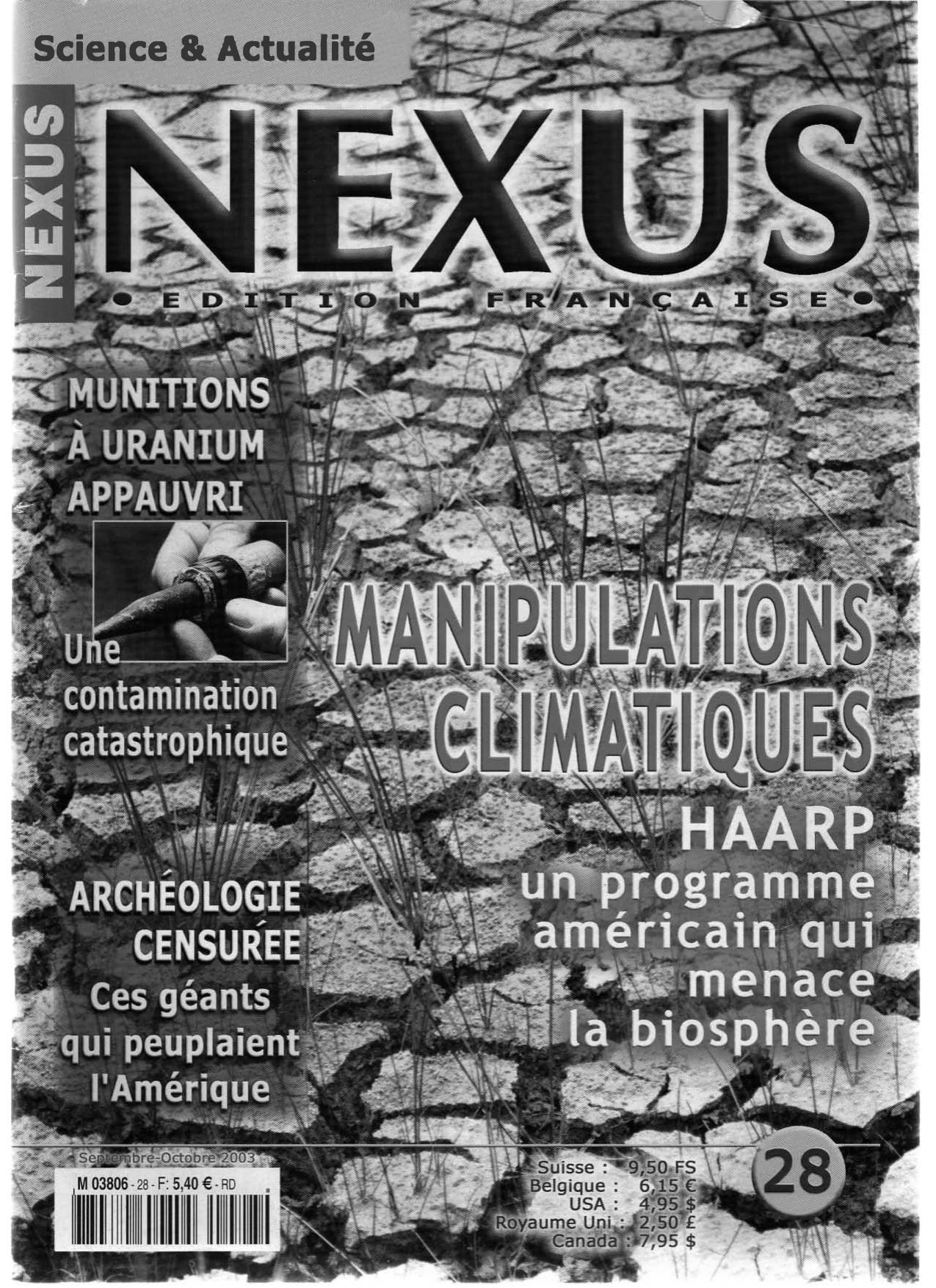 Nexus 28 sept oct 2003