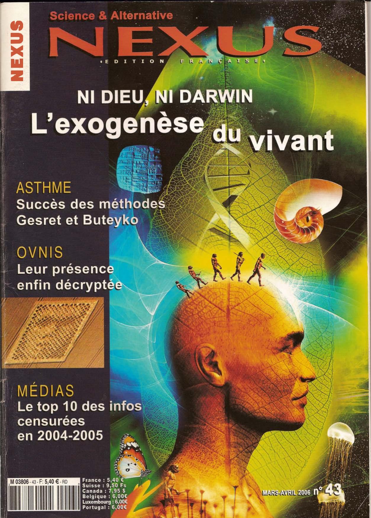 Nexus 43 mars avril 2006