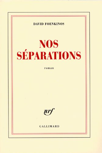 Nos séparations (Blanche)