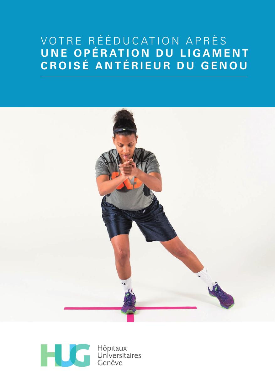 reeducation ligament croise genou