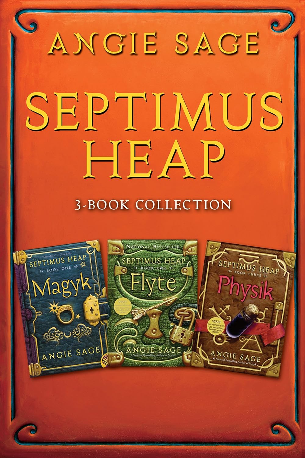 Septimus Heap 3-Book Collection: Book One: Magyk, Book Two: Flyte, Book Three: Physik