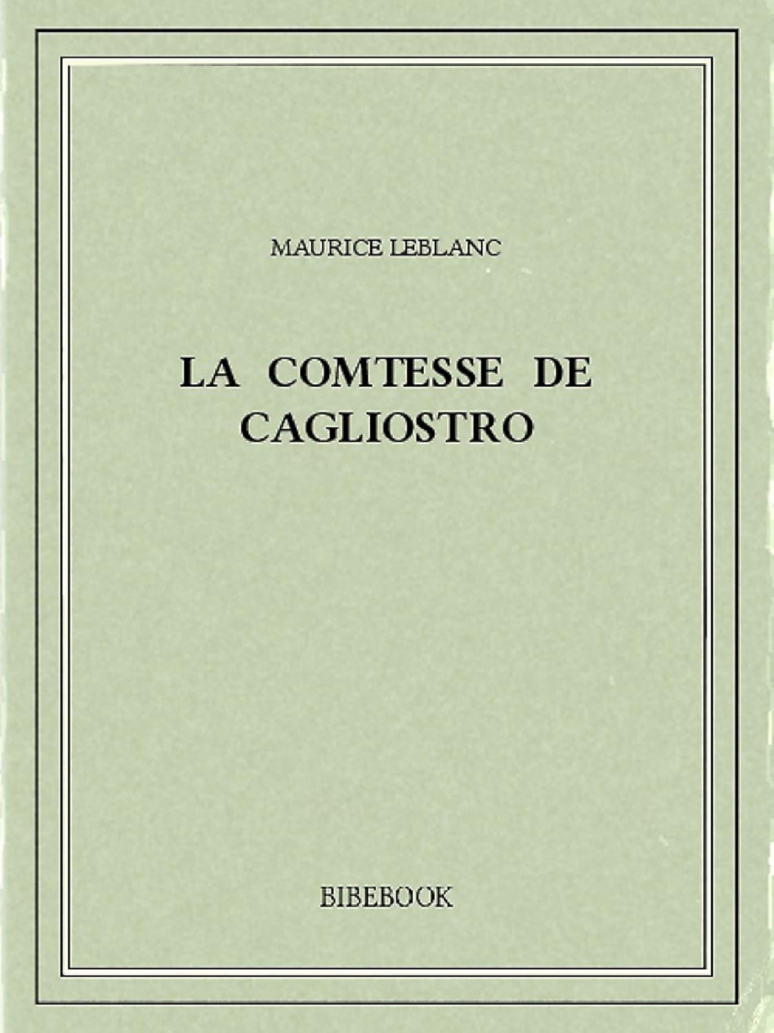 La Comtesse de Cagliostro (1924)