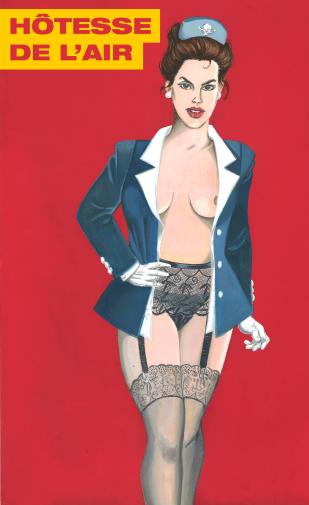Martine - Mes aventures sexuelles quand j'étais hôtesse de l'air Zick