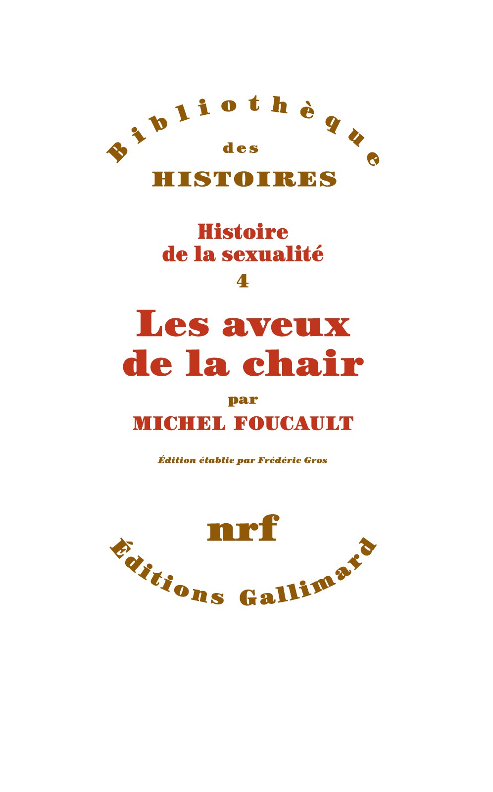 det_Histoire de la sexualité (Tome 4) - Les aveux de la chair