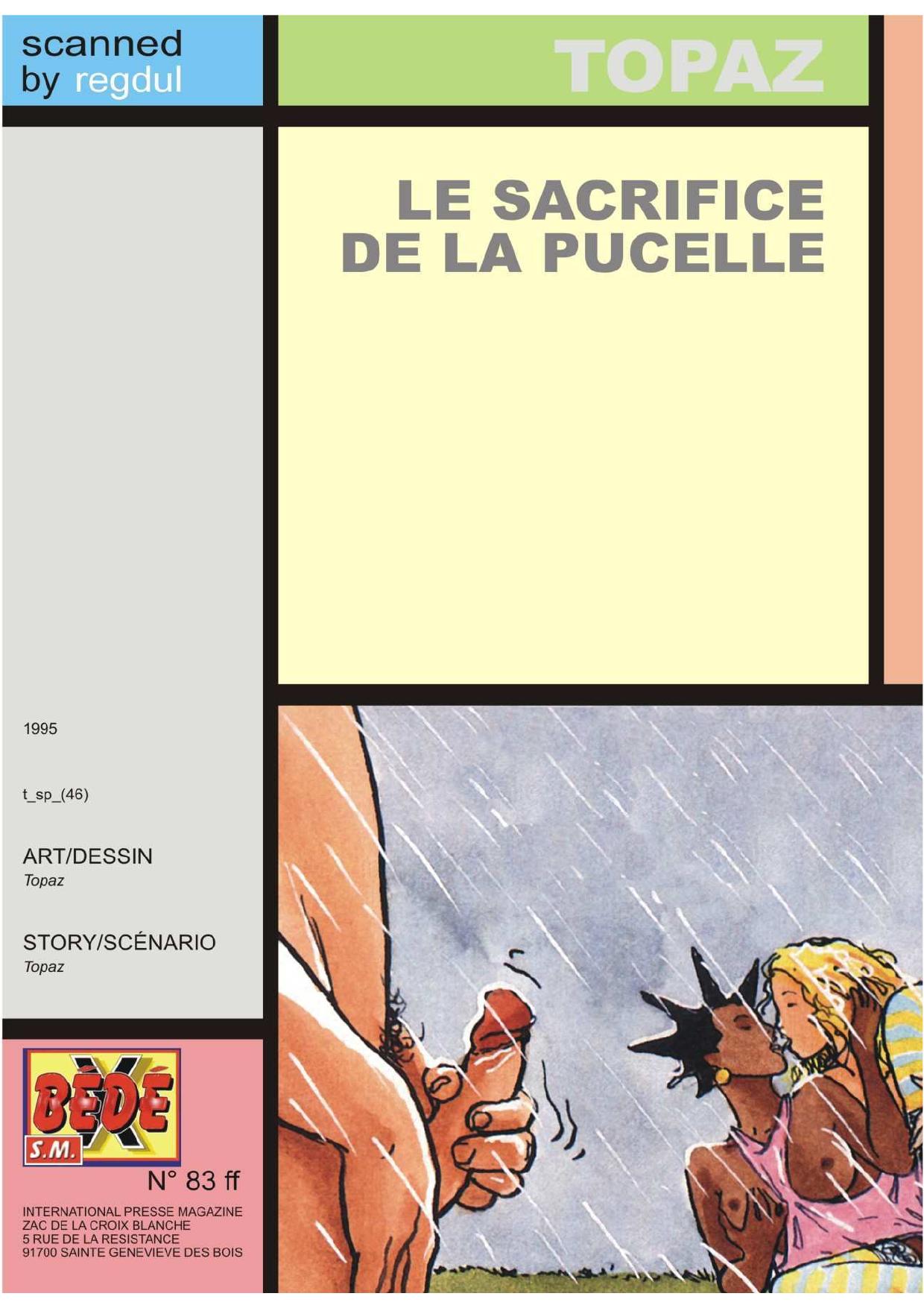 BDX Fr - 083 - Topaz - Le sacrifice de la pucelle