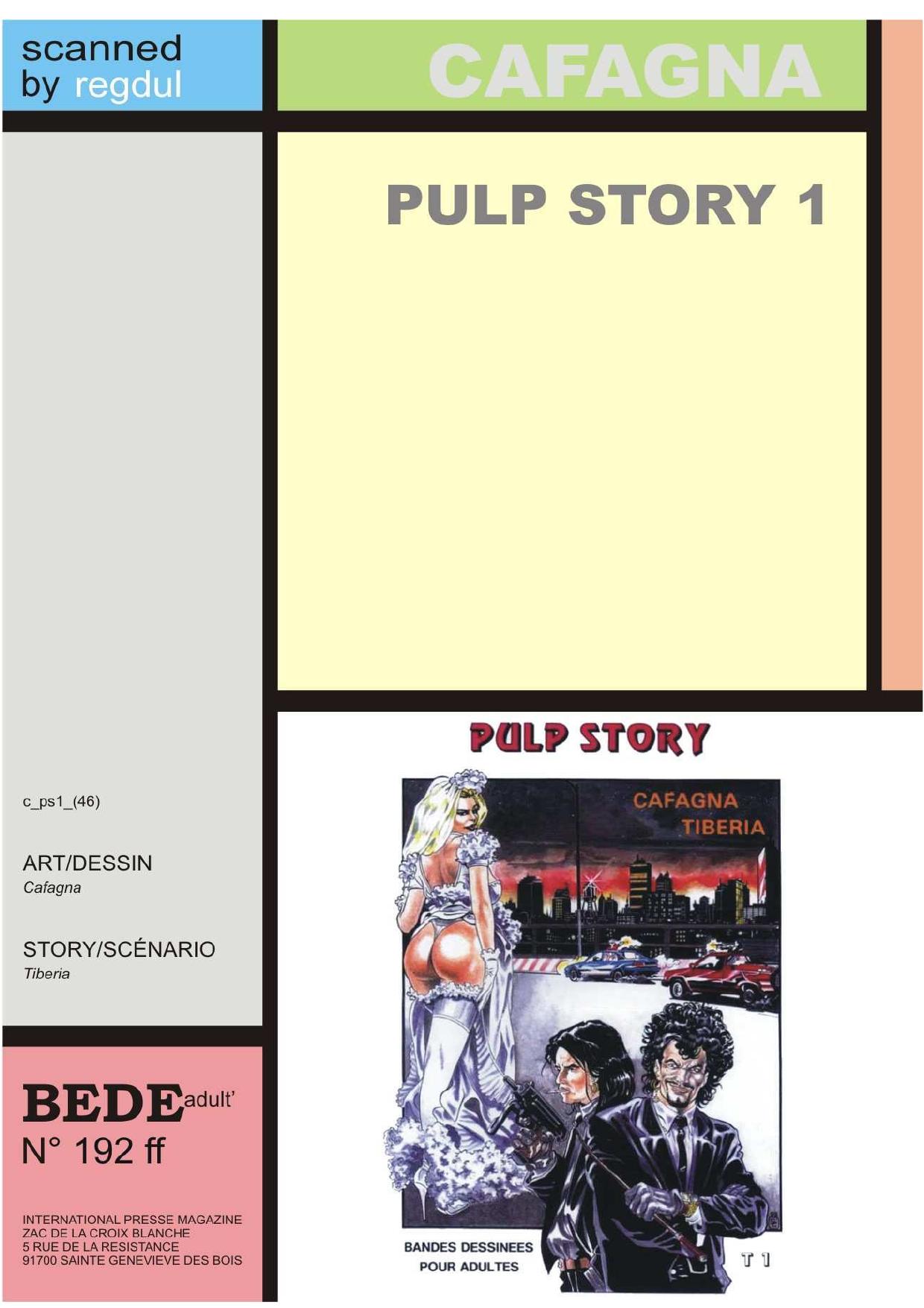 BDX Fr - 192 - Cafagna - Pulp story - T1