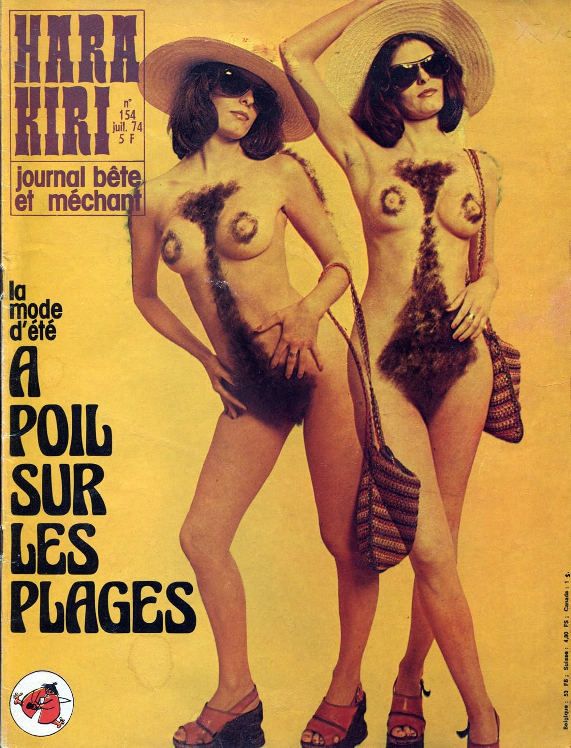 Hara-Kiri / N°154 - A poil sur les plages