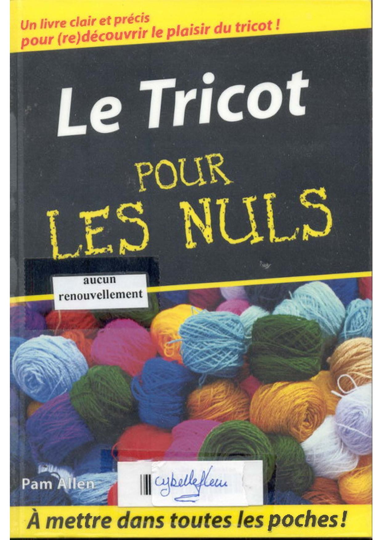 Le Tricot pour les Nuls