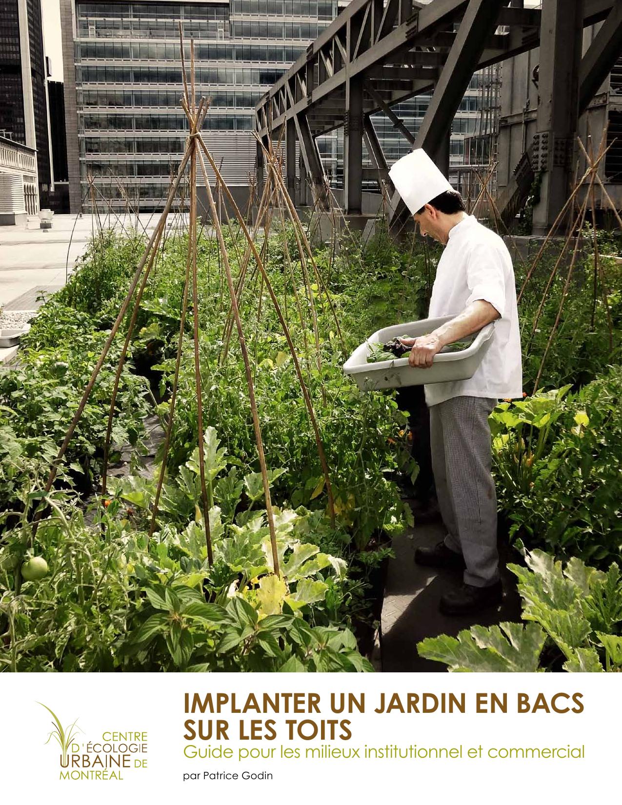 Implanter un jardin en bacs sur les toits