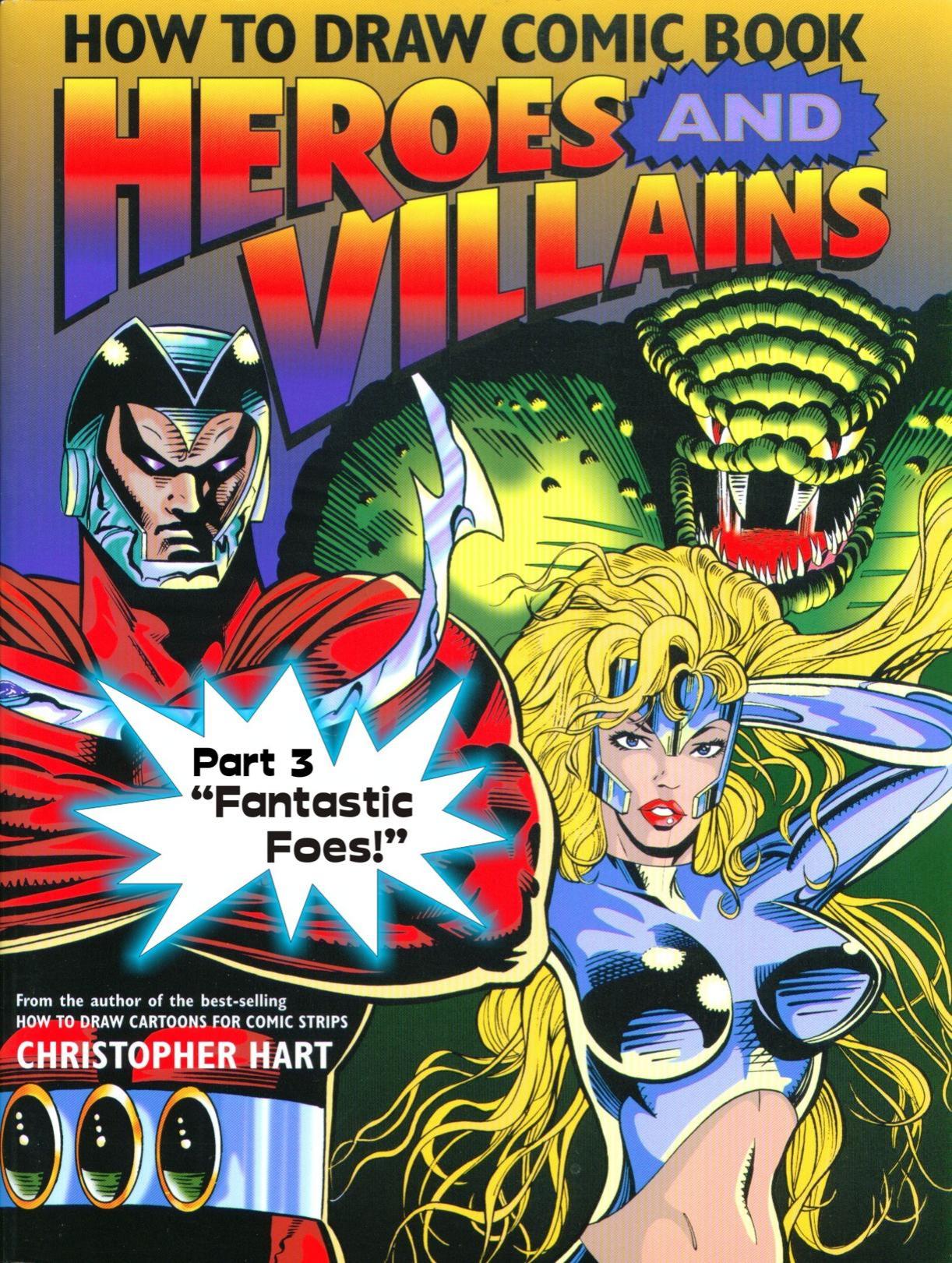 How to Draw Comic Book Heroes and Villains