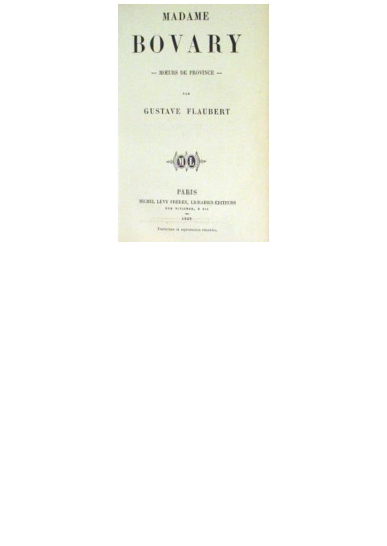 Madame Bovary
