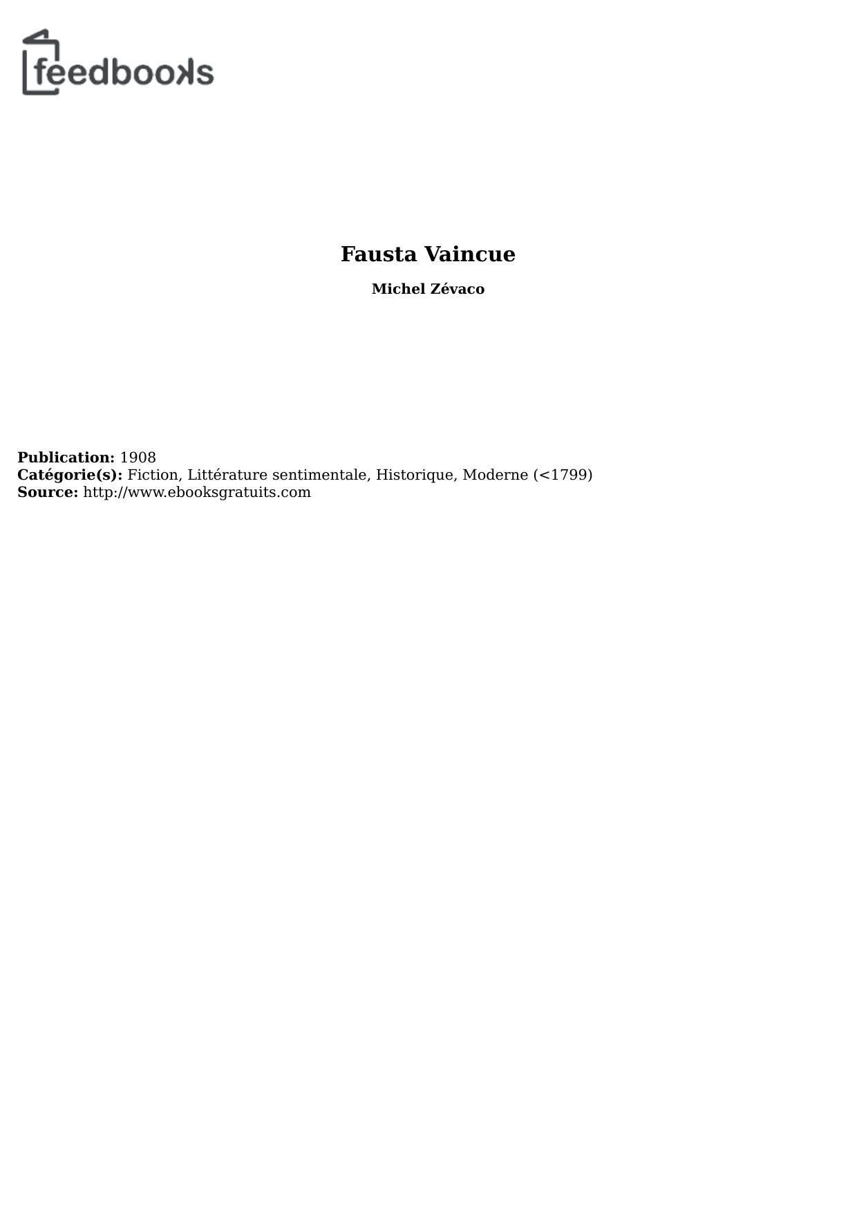 Fausta Vaincue