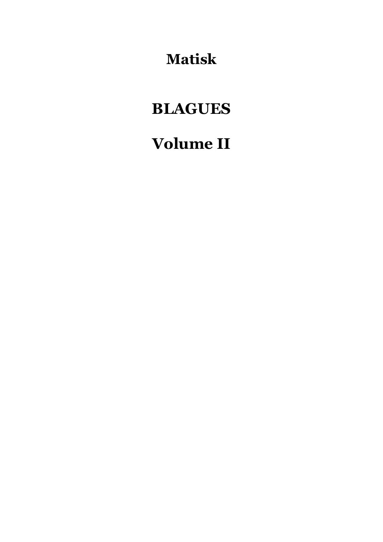 Blagues