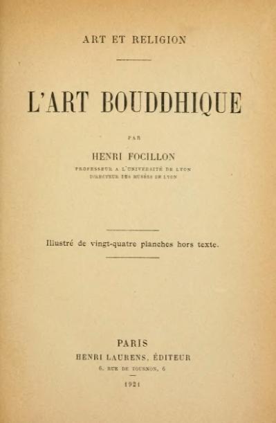 L’Art bouddhique
