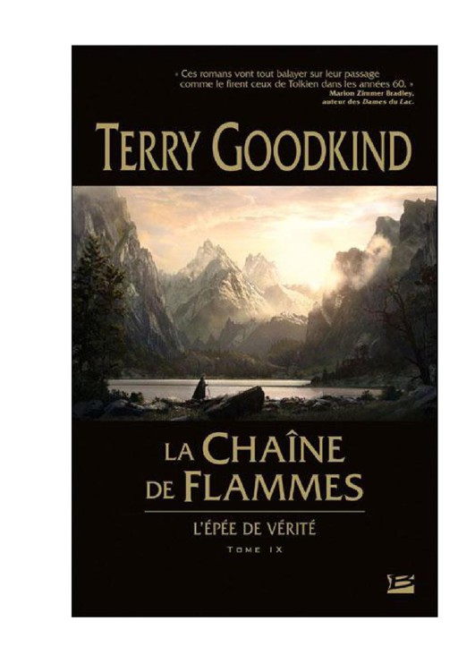 La chaîne de flammes
