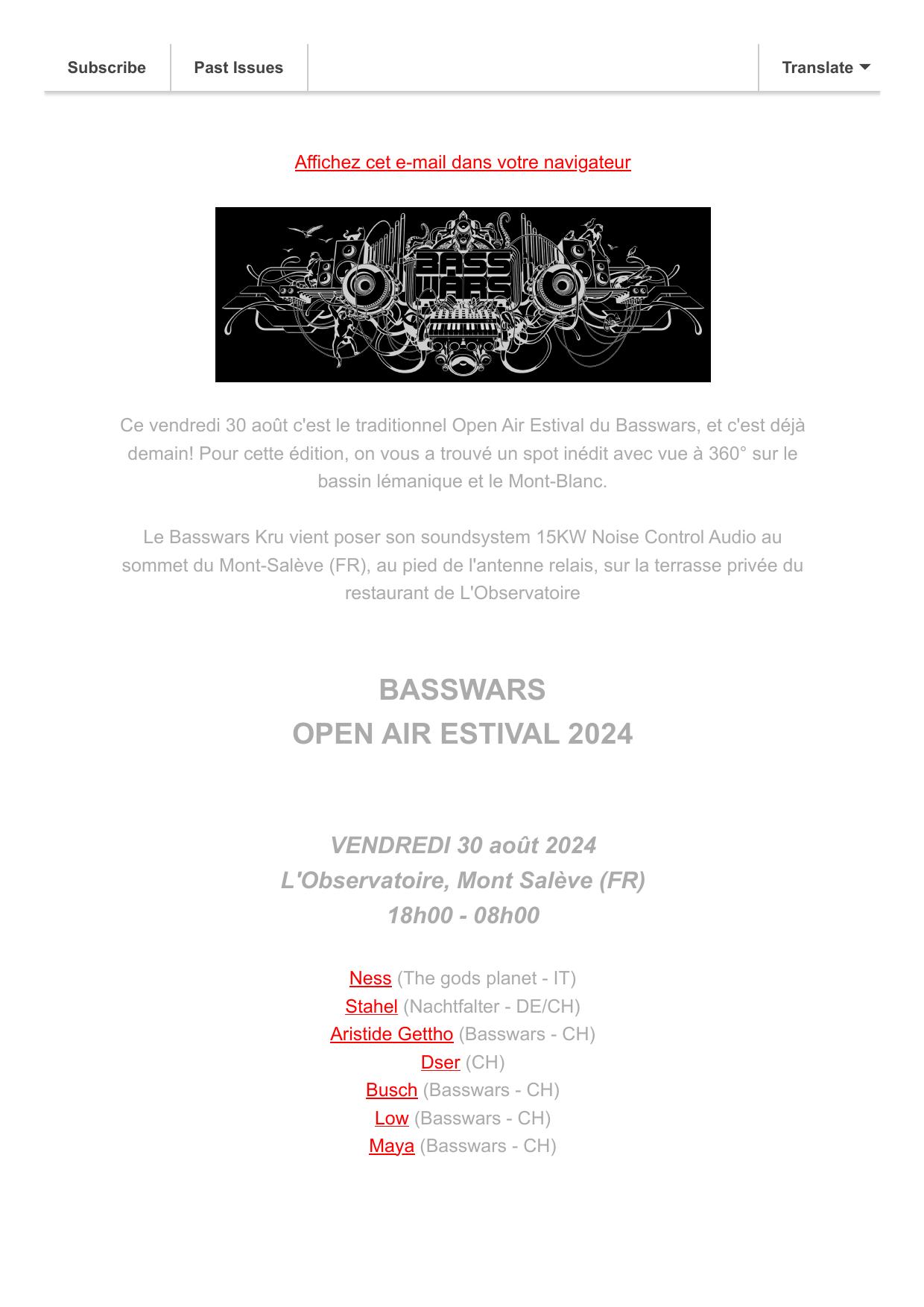 BW OPEN AIR ESTIVAL 2024