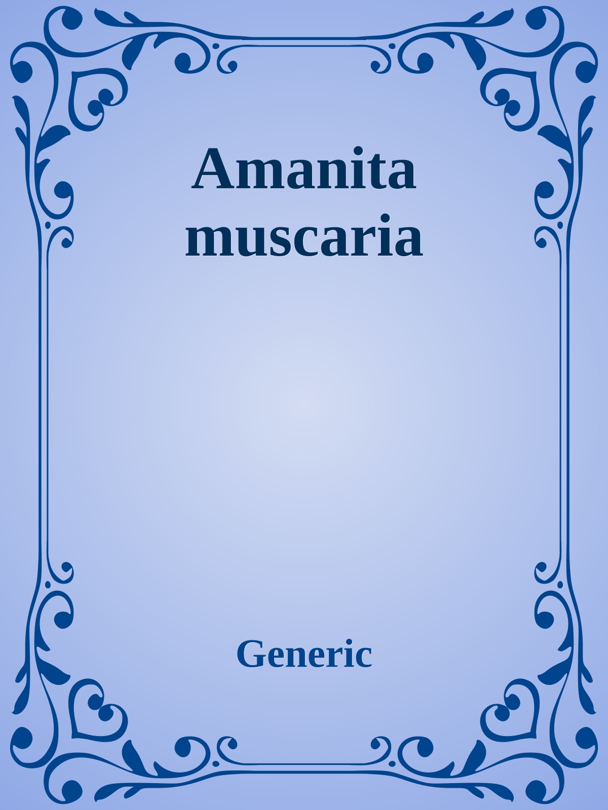 Amanita muscaria