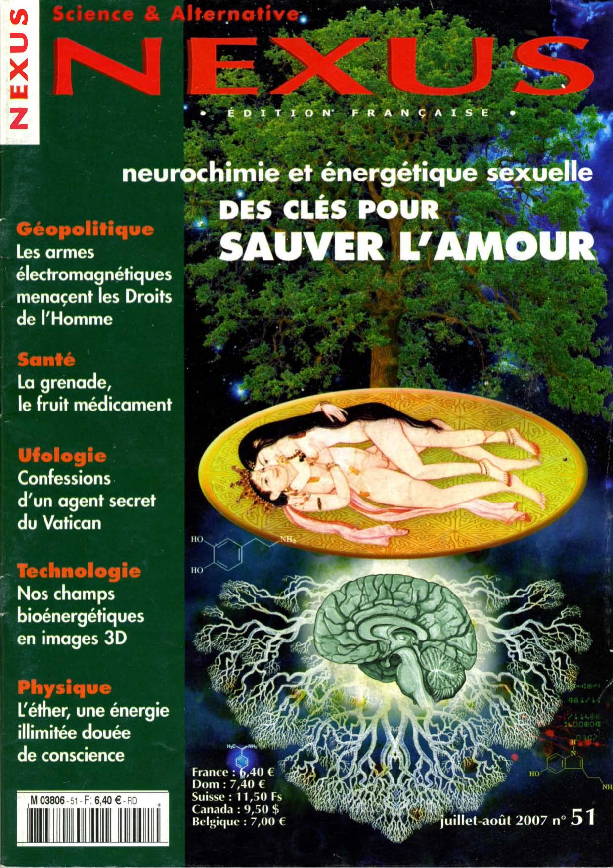énergie sexuelle, armes électromagnétiques, la grenade, OVNI & vatican, champs bioénergétiques, éther