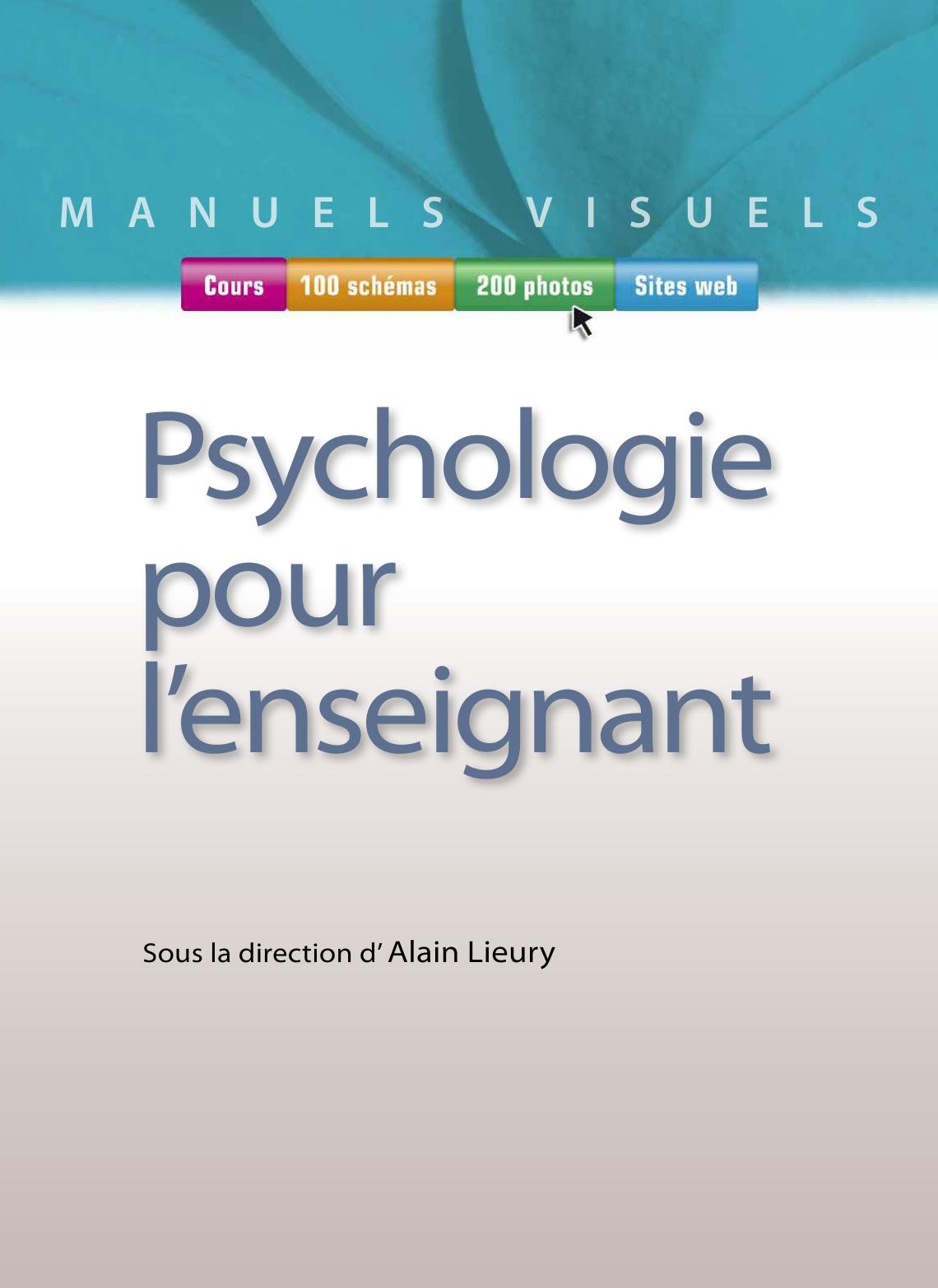 Psychologie pour l’enseignant