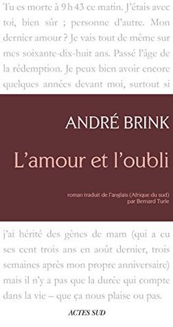L'Amour et l'Oubli