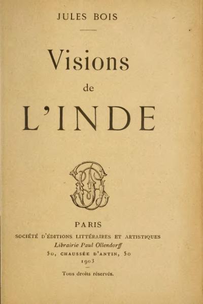 Visions de l’Inde