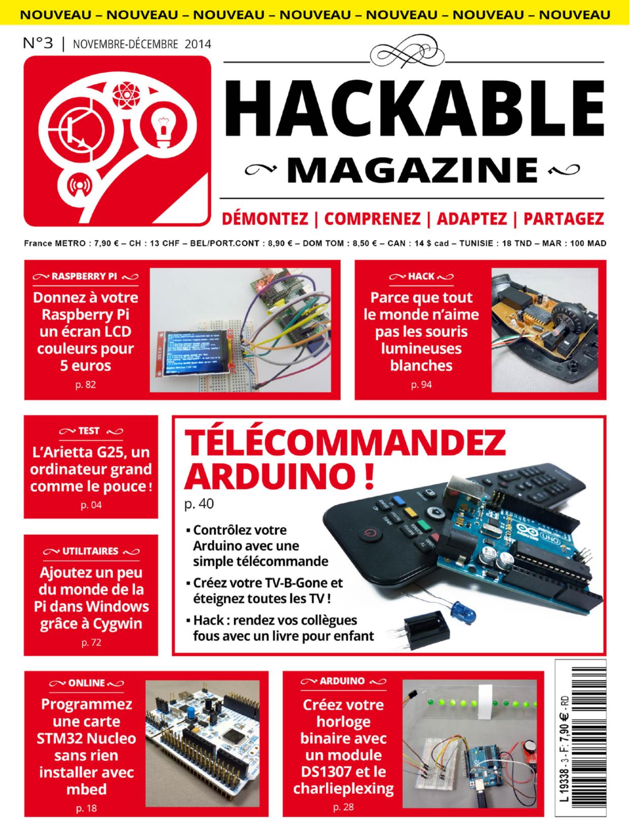 HACKABLE MAGAZiNE Ndeg3 - NOVEMBRE