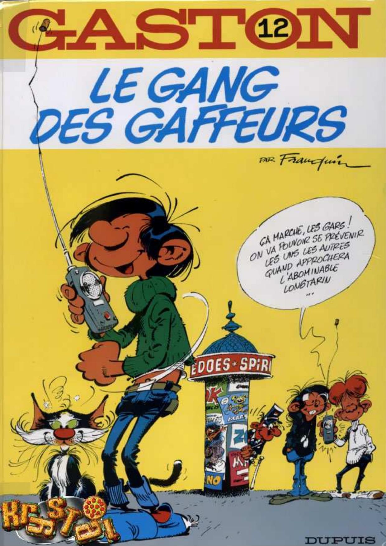Gaston Lagaffe-T12-Le gang des gaffeurs