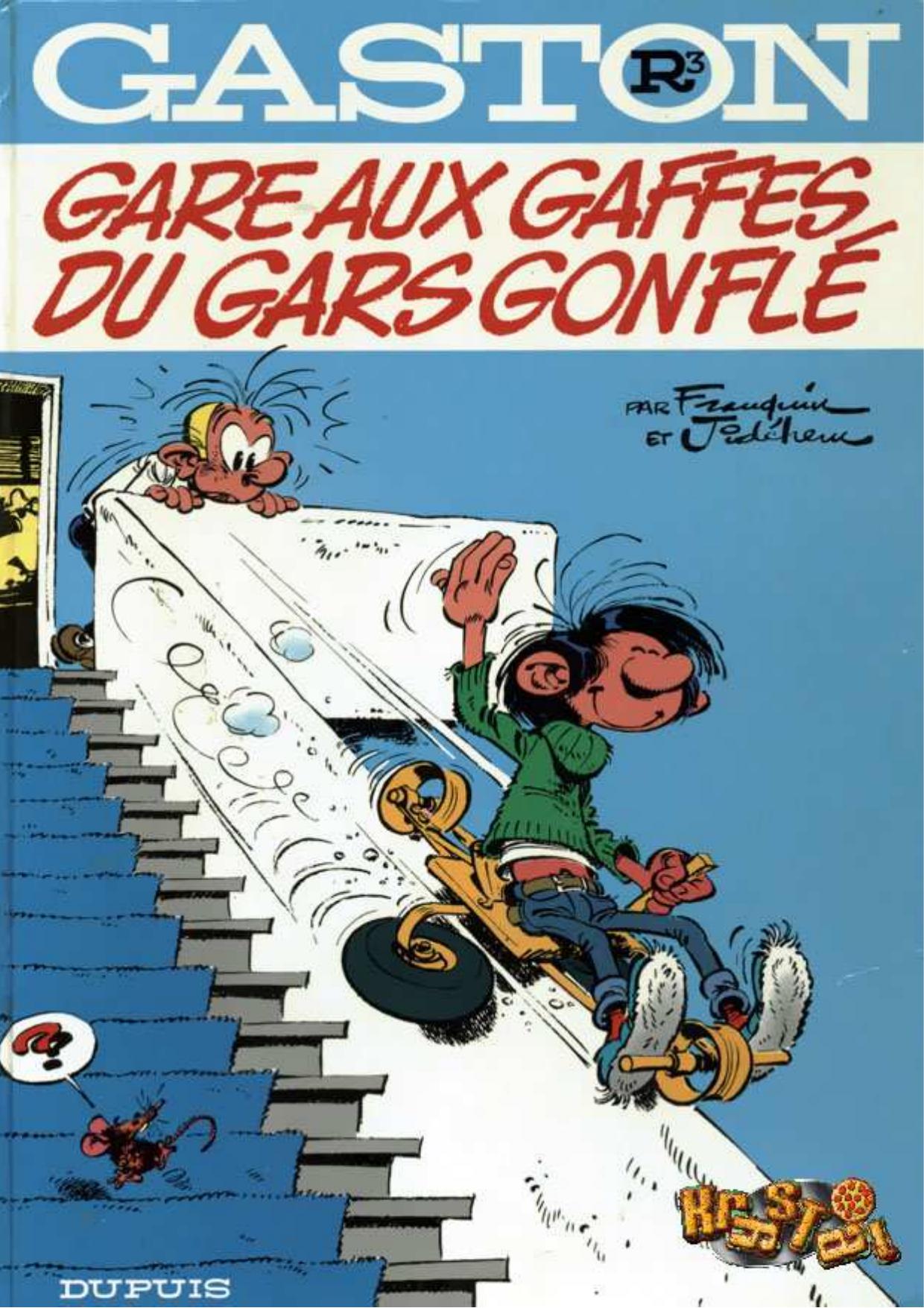 Gaston Lagaffe-T03-Gare aux gaffes du gars gonflé