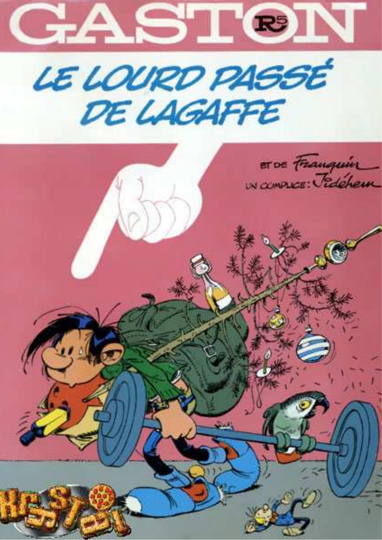 Gaston Lagaffe-T05-Le lourd passé de Lagaffe