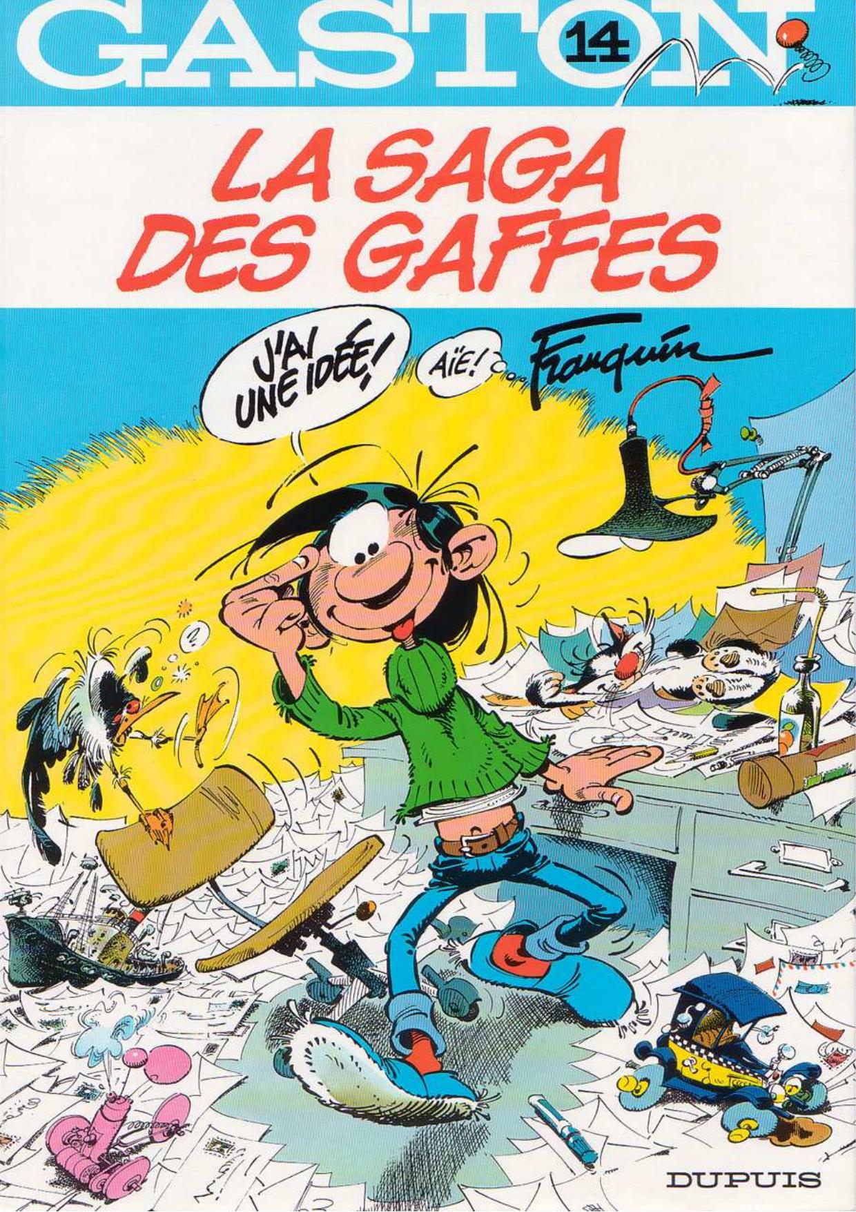 Gaston Lagaffe-T14-La saga des gaffes