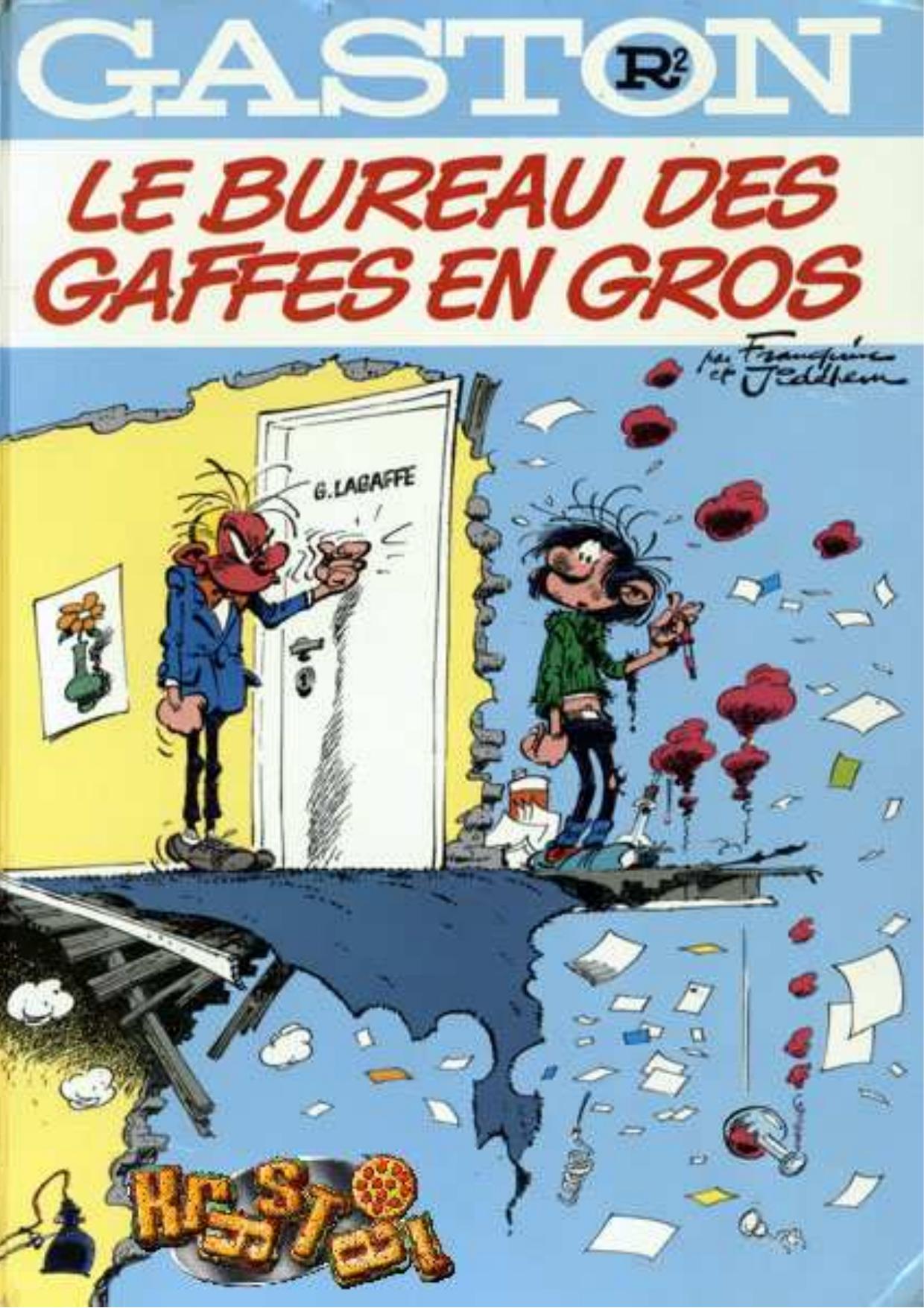 Gaston Lagaffe-T02-Le bureau des gaffes en gros