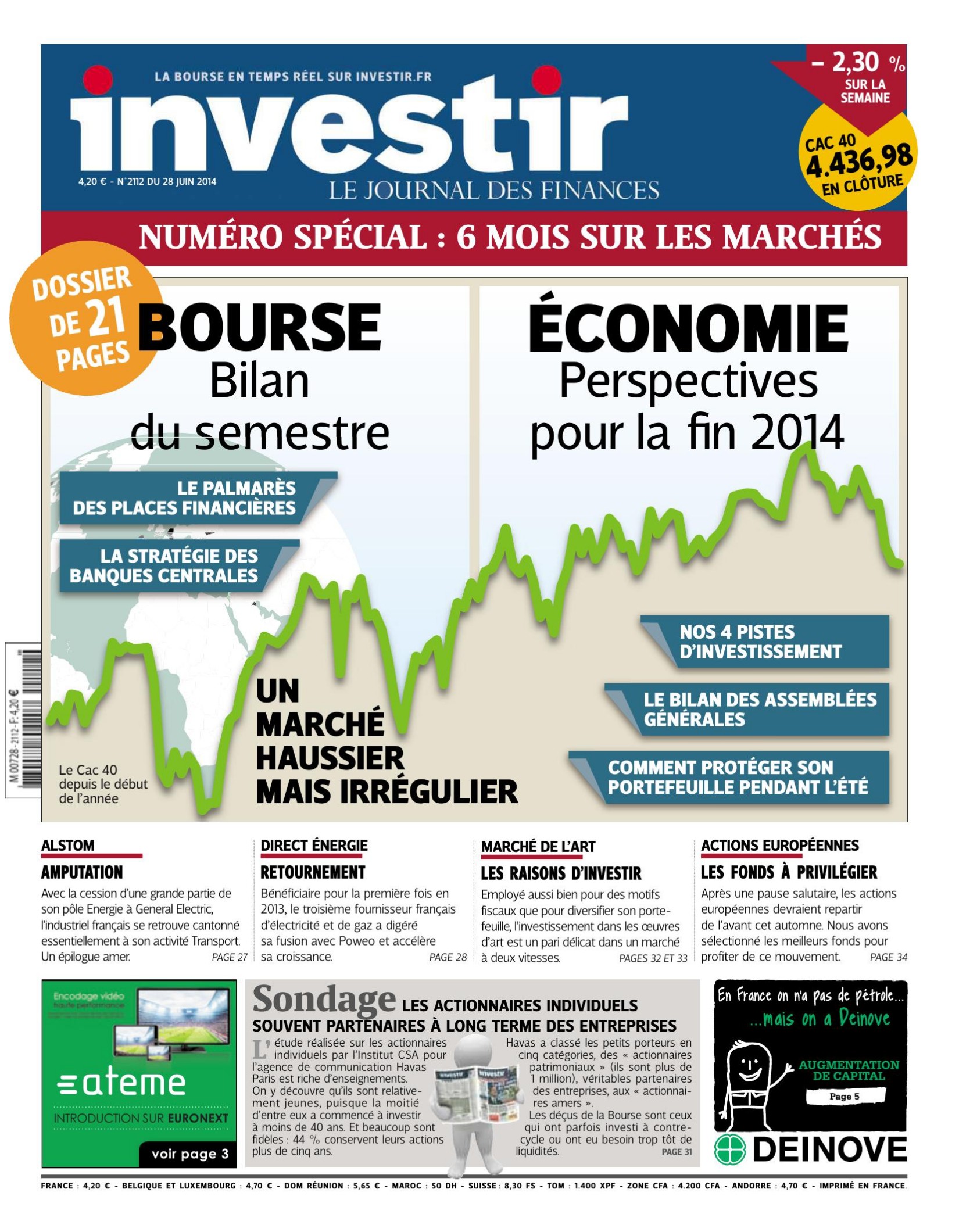 Investir-Ndeg 2112 du 28 juin au 4 juillet