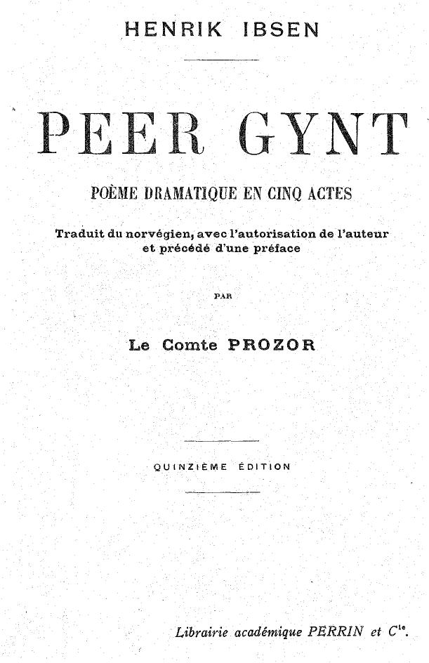 Peer Gynt