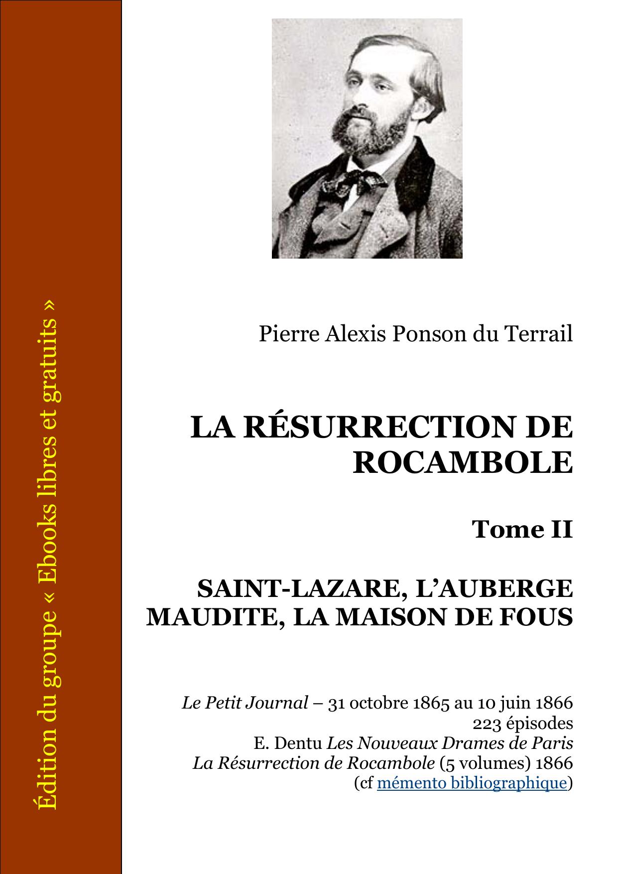 LA RÉSURRECTION DE ROCAMBOLE Tome 2