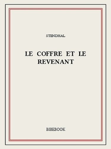 Le Coffre Et Le Revenant