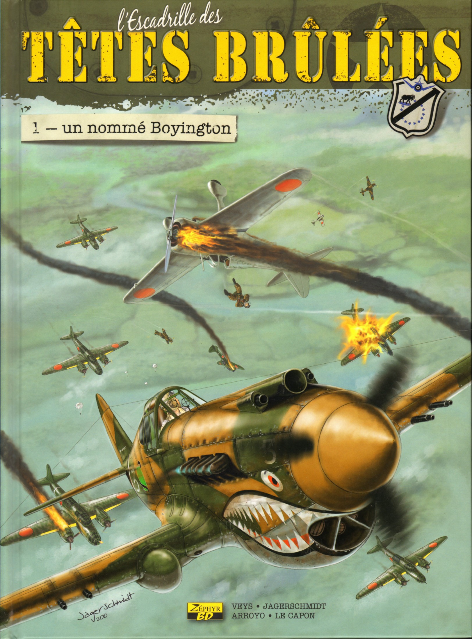 Escadrille Des Tetes Brulees (L') - T01